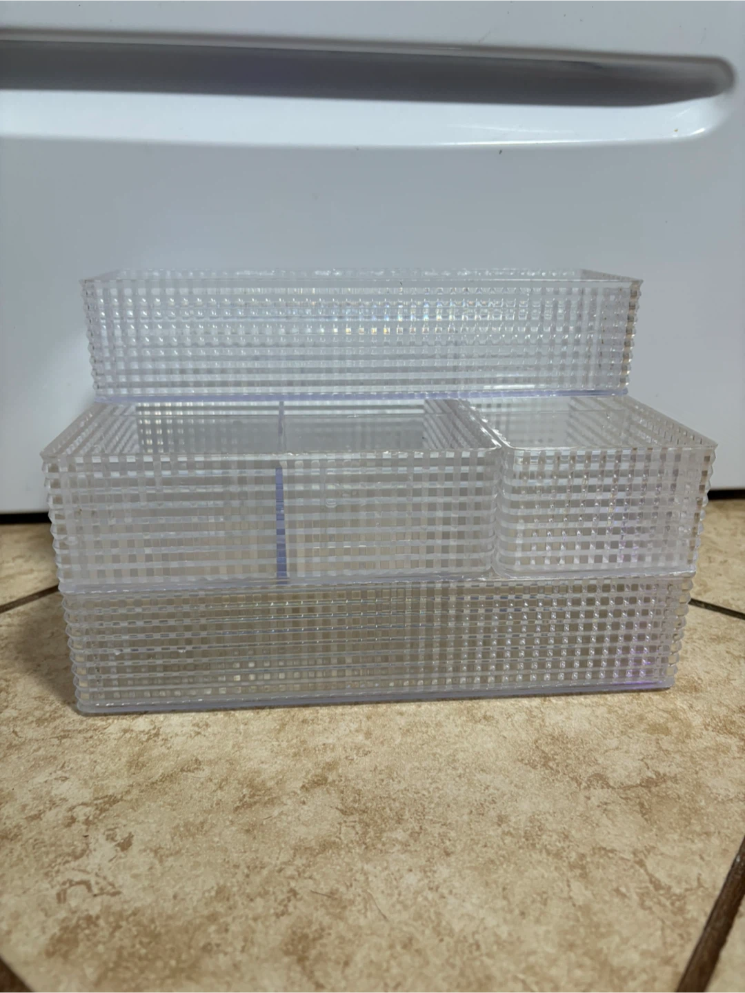 Clear Plastic Organizer Trays (Set of 4) - photo 2