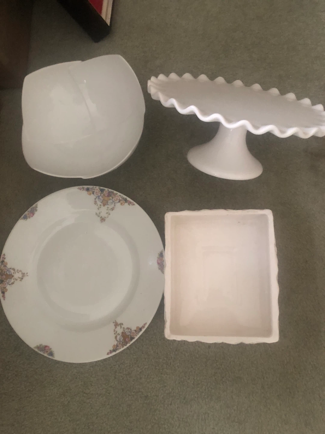 Plates bowls