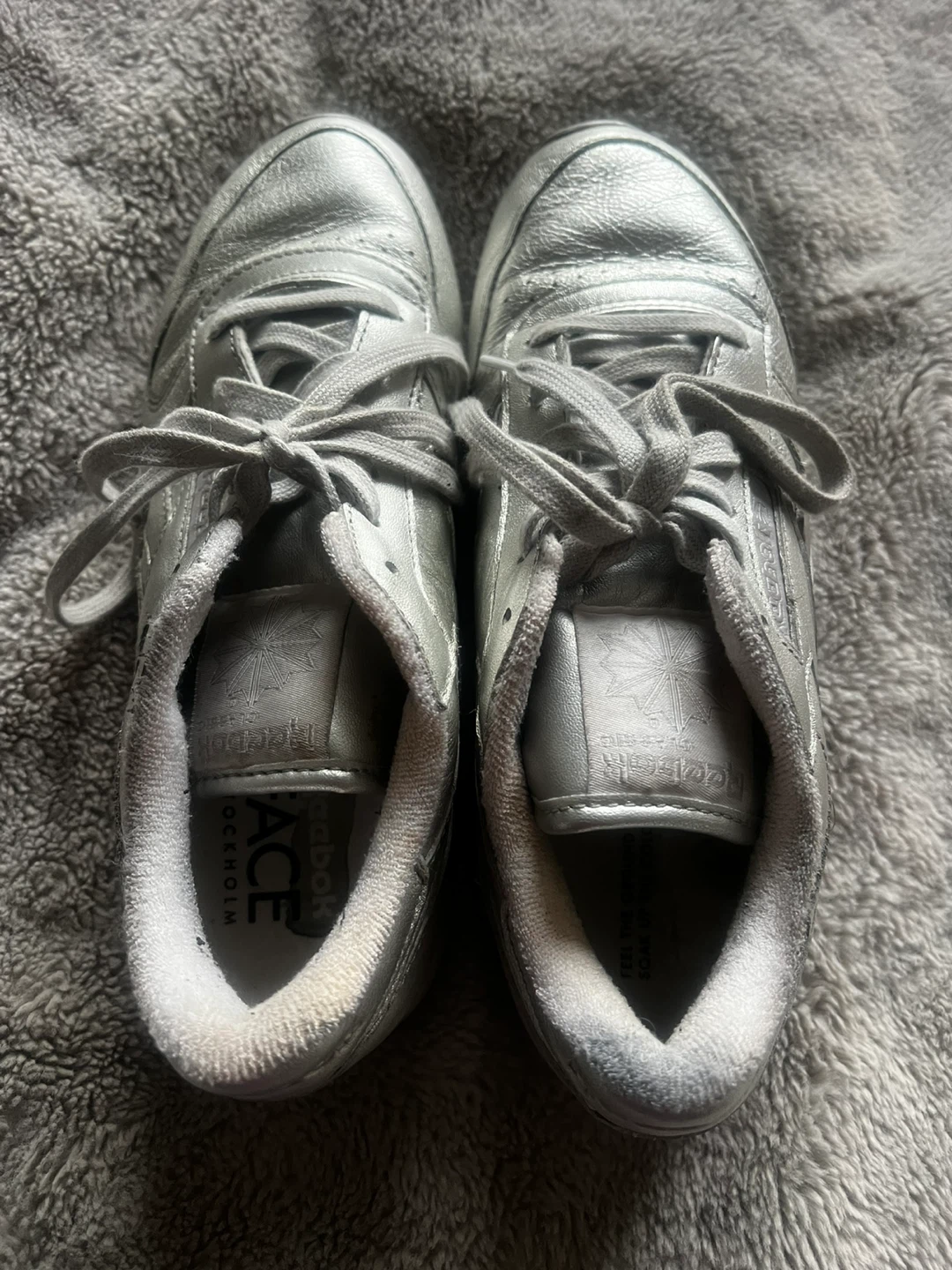 Reebok Classic Leather Sneakers - Silver - photo 3
