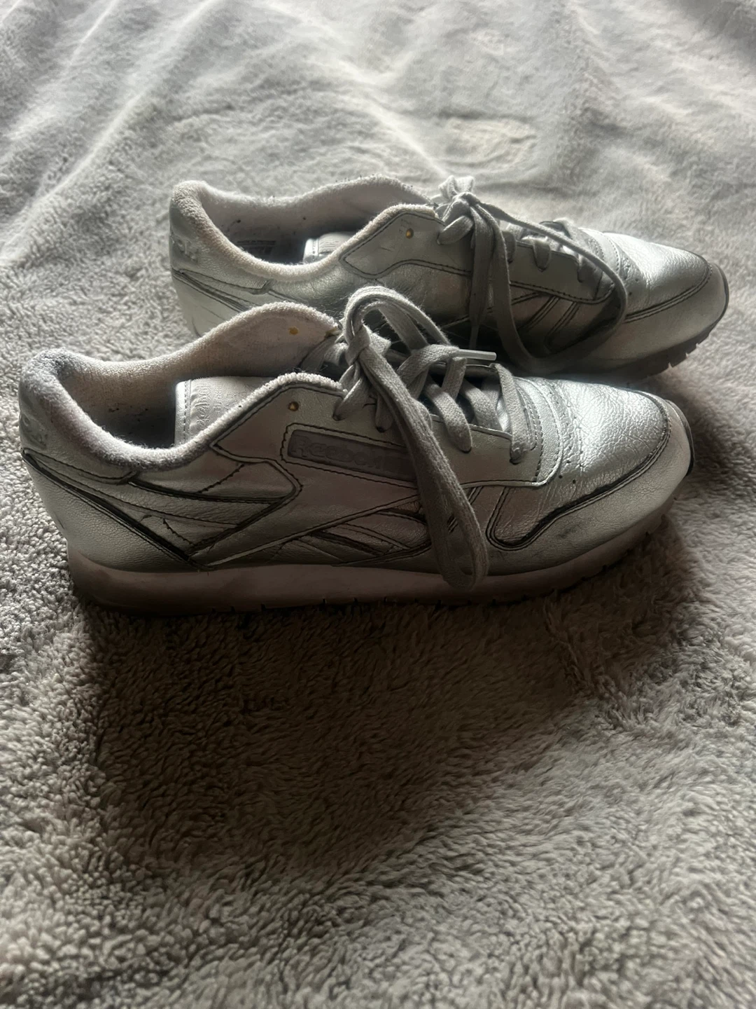 Reebok Classic Leather Sneakers - Silver - photo 2