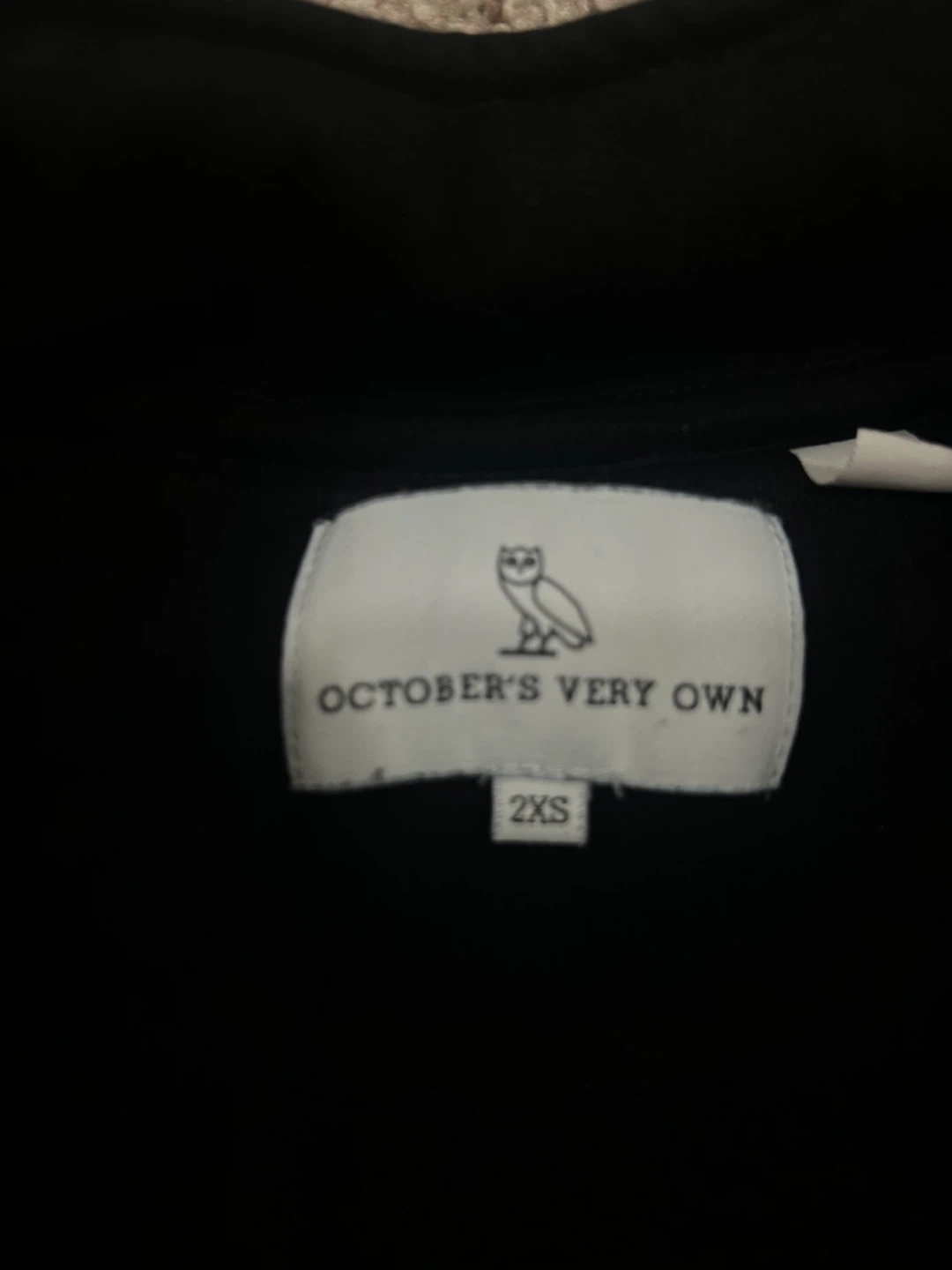 October's Very Own OVO Black 1/4 Zip Sweatshirt - photo 3