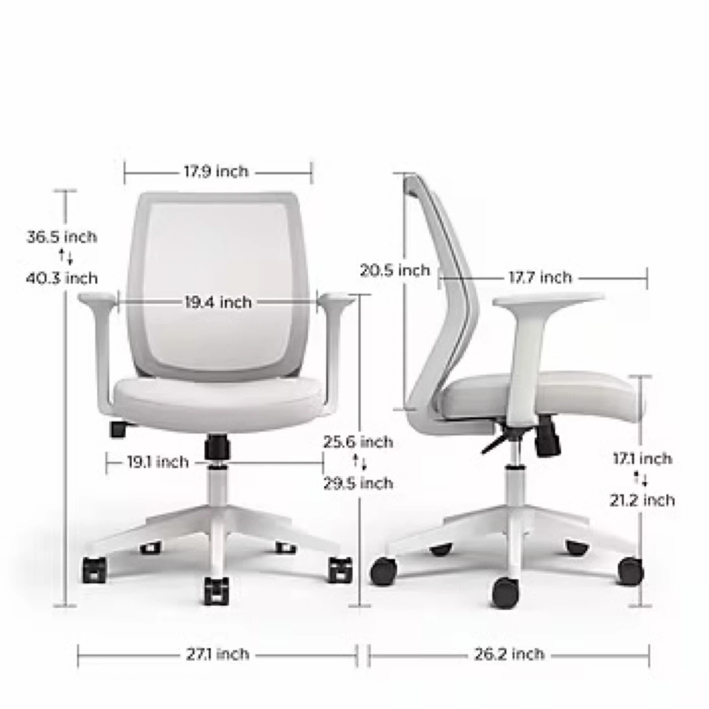 Staples Essentials Ergonomic Desk Chair - photo 3