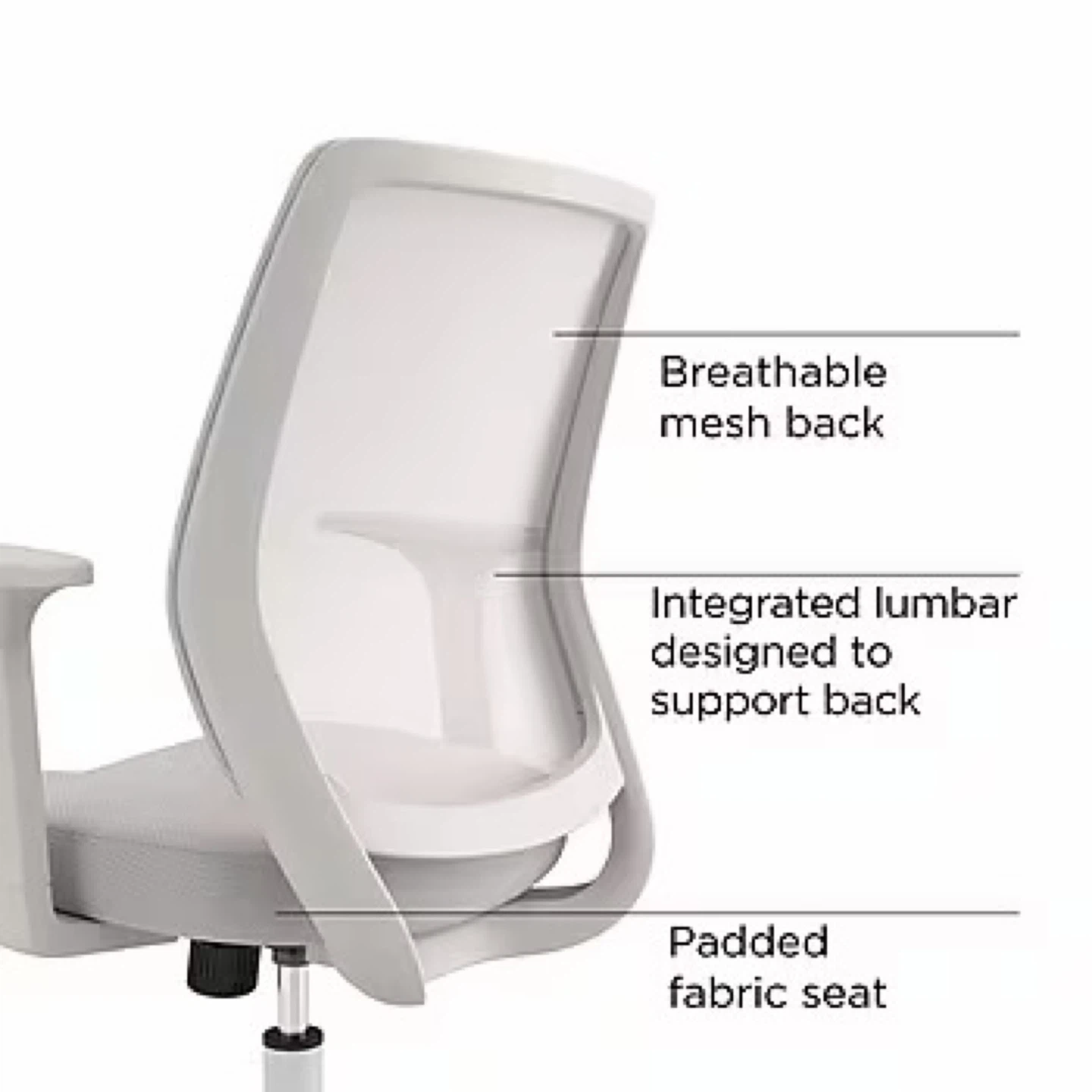 Staples Essentials Ergonomic Desk Chair - photo 2