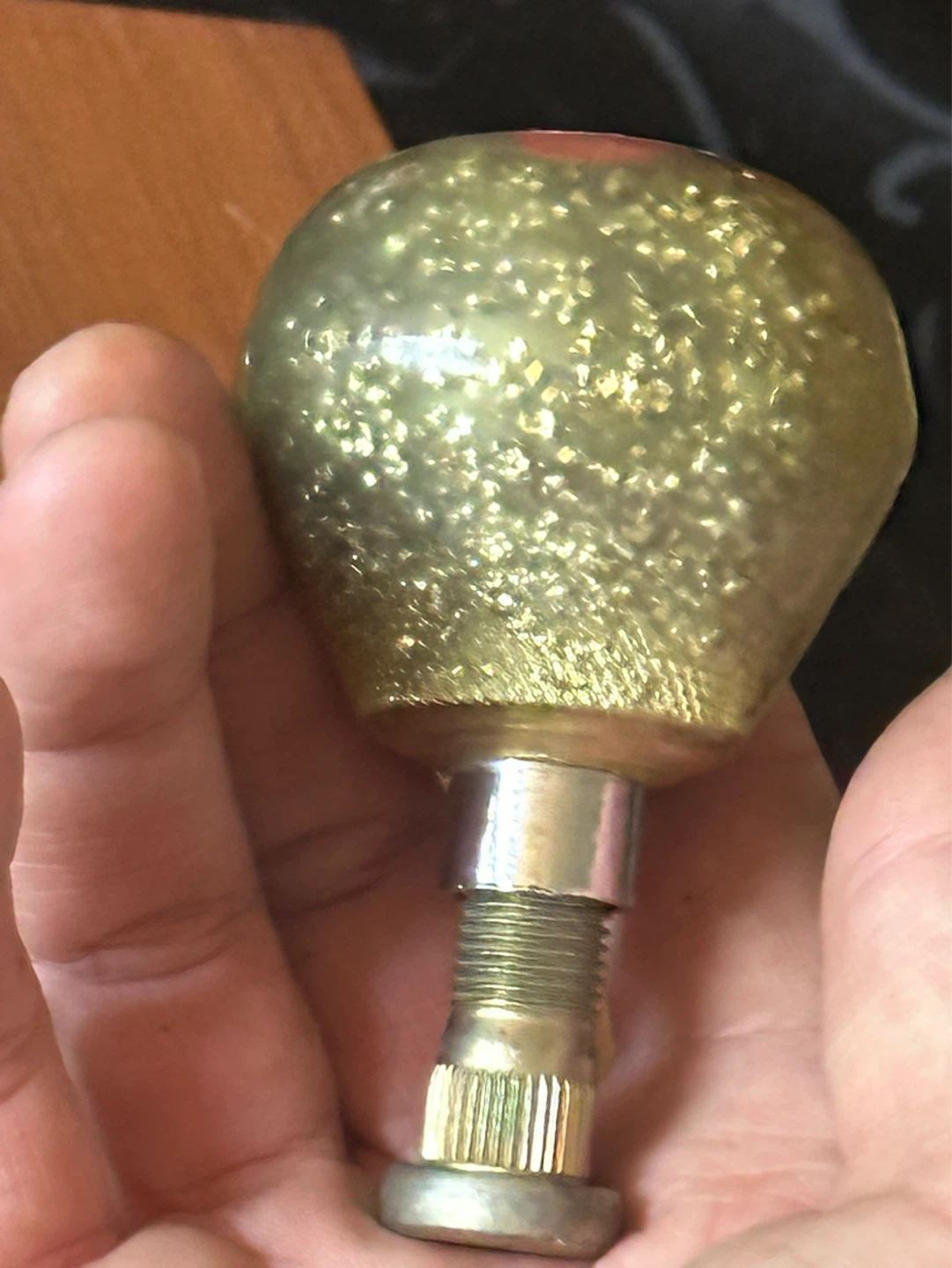 Vintage Peterbilt glitter shifter knob - photo 3