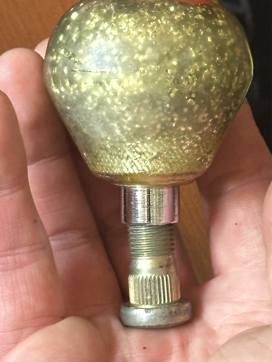Vintage Peterbilt glitter shifter knob - photo 2