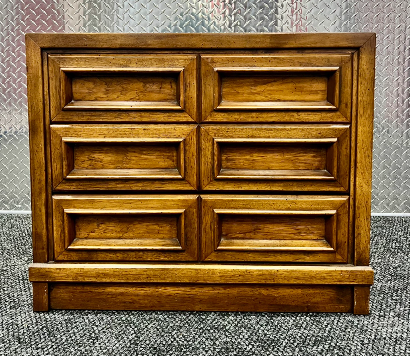 Drexel "Compatta" 6-Drawer Mid-Century Modern Nightstand