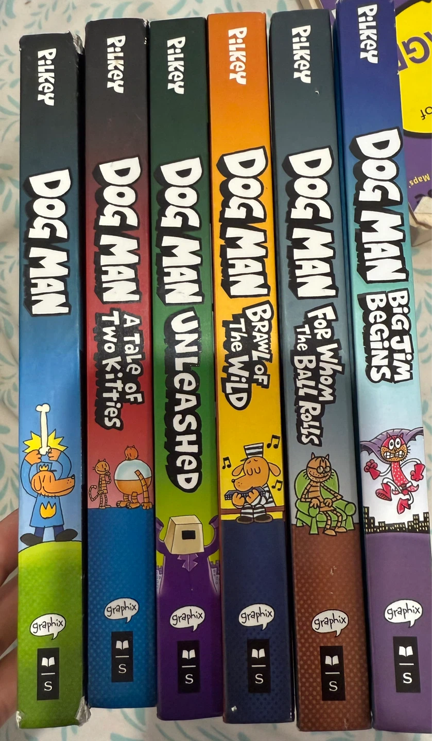 Dog Man Book Series by Dav Pilkey