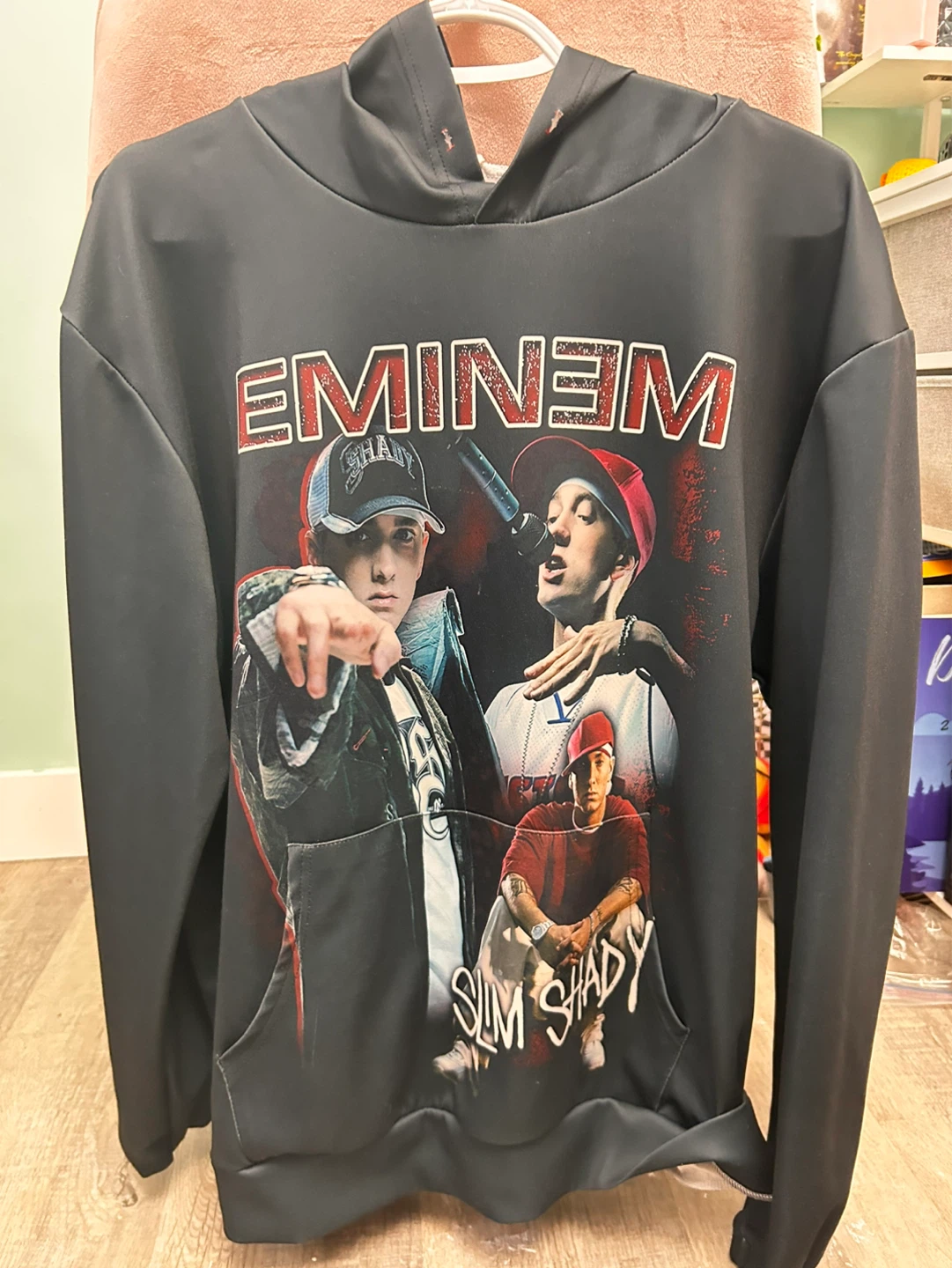 Eminem Slim Shady Graphic Hoodie - photo 2