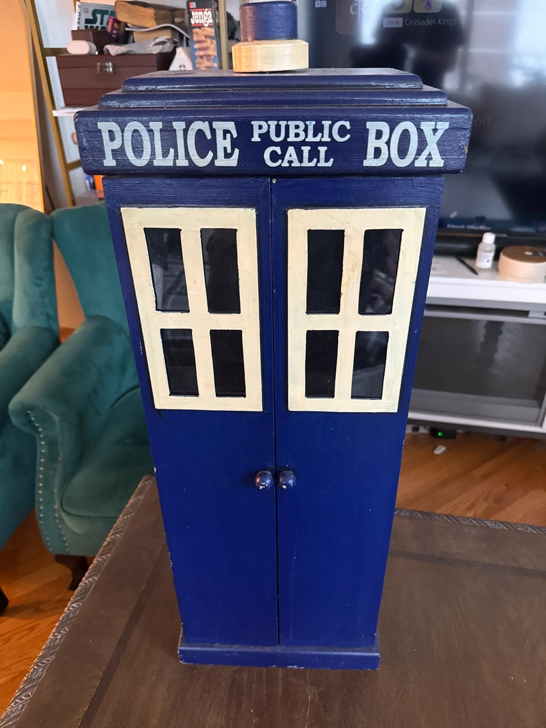 DR. WHO Police Public Call Box Storage Cabinet