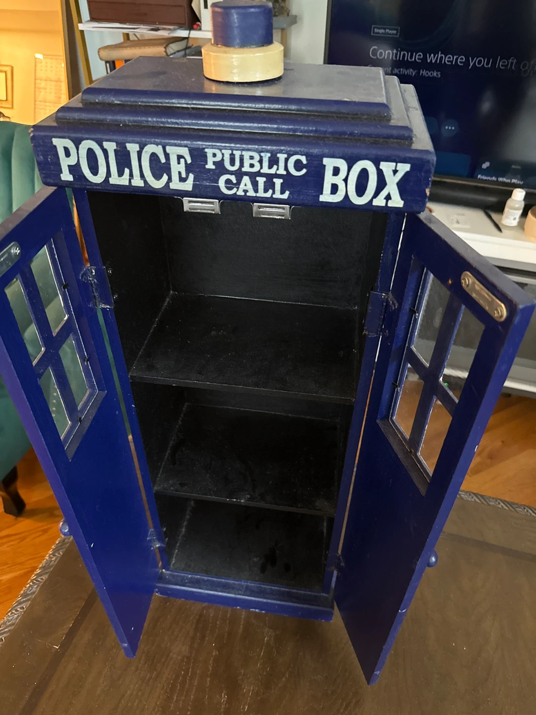 DR. WHO Police Public Call Box Storage Cabinet - photo 2