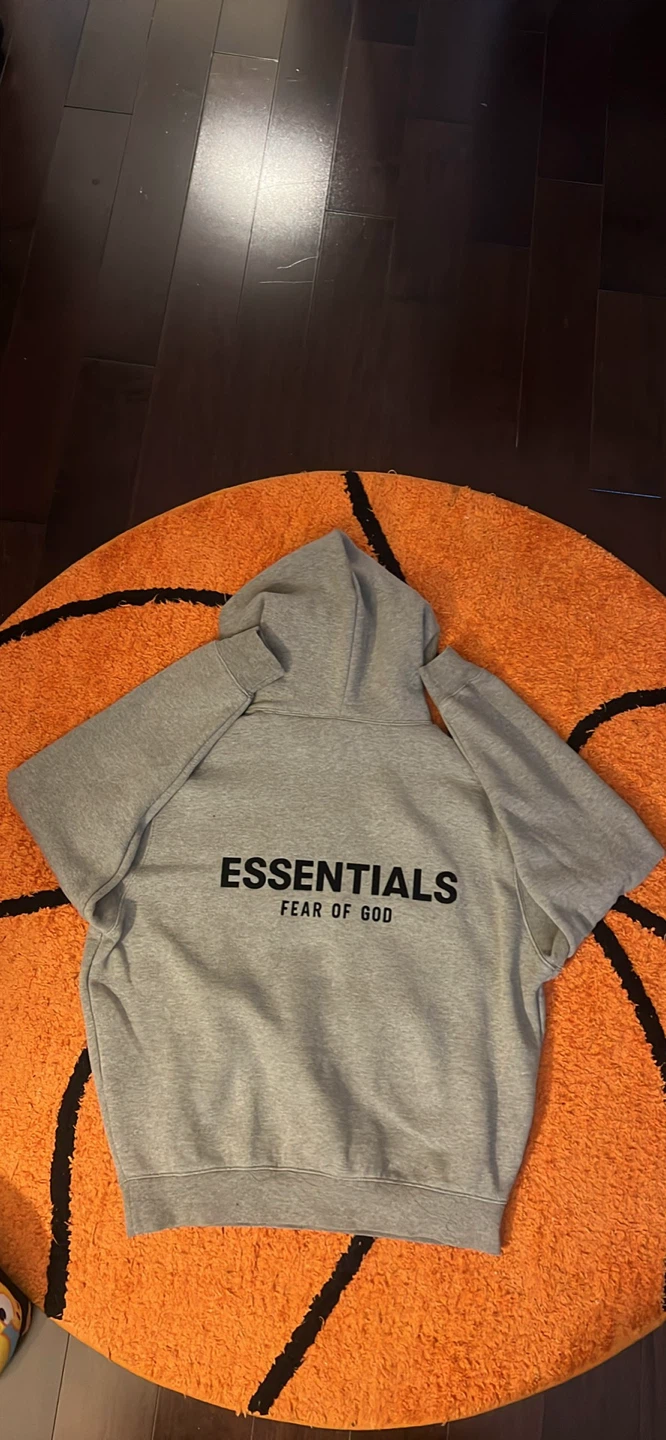 Essentials Fear of God Grey Hoodie - photo 3
