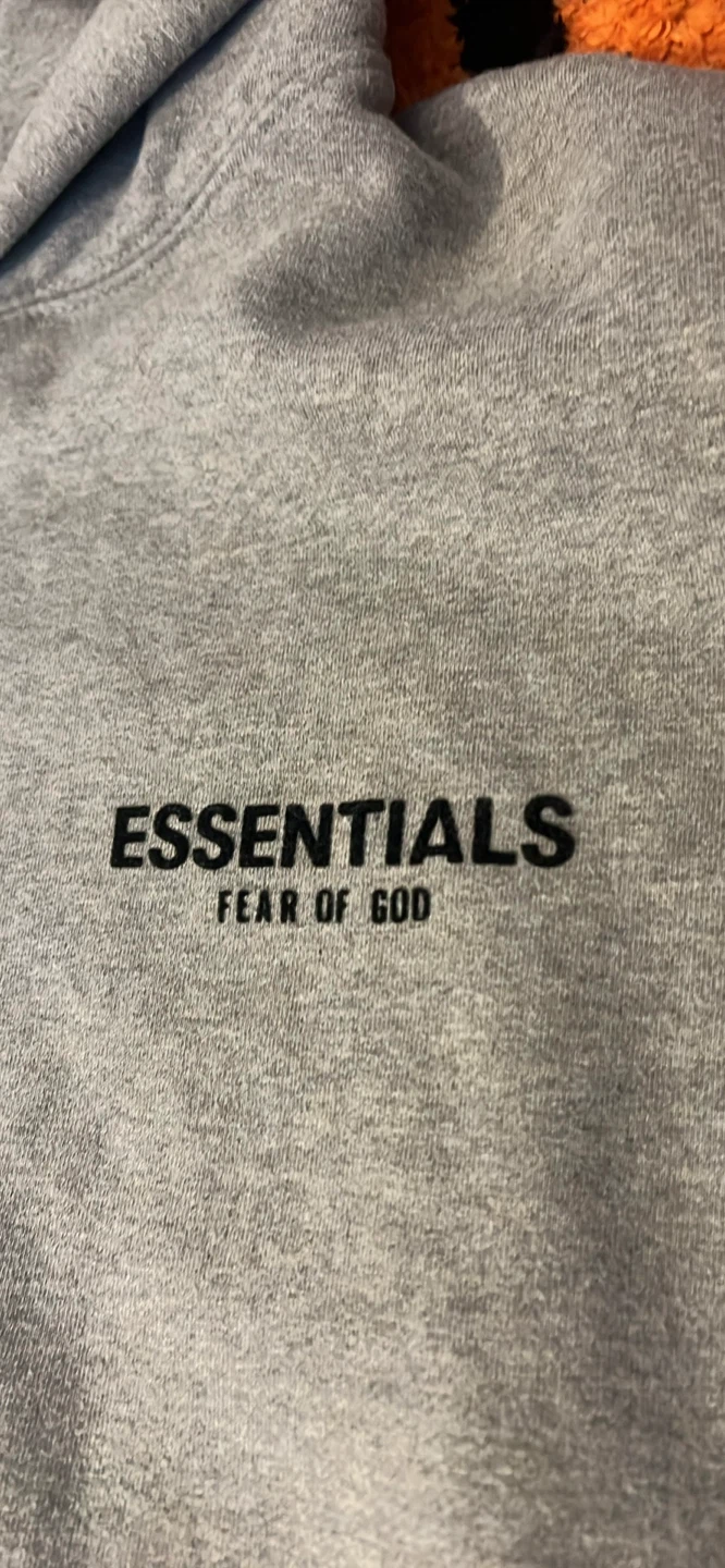 Essentials Fear of God Grey Hoodie - photo 2
