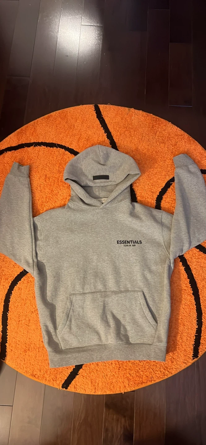 Essentials Fear of God Grey Hoodie