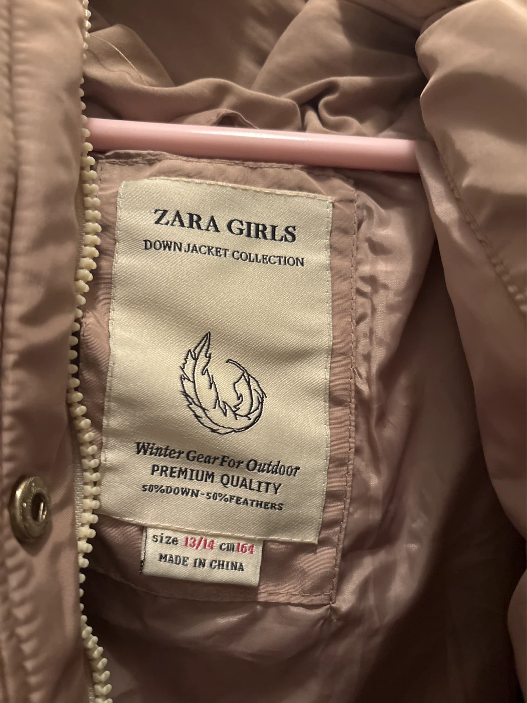 Zara Girls Down Jacket - photo 2