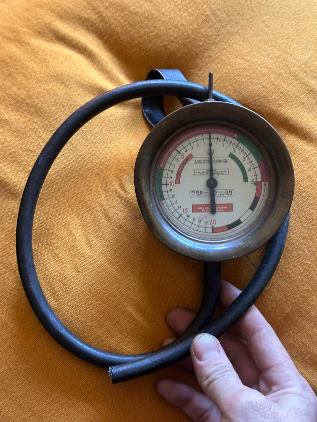 1940/50s Pre-Cis-ion Fuel Pump Tester  by Gale Hall Engineering