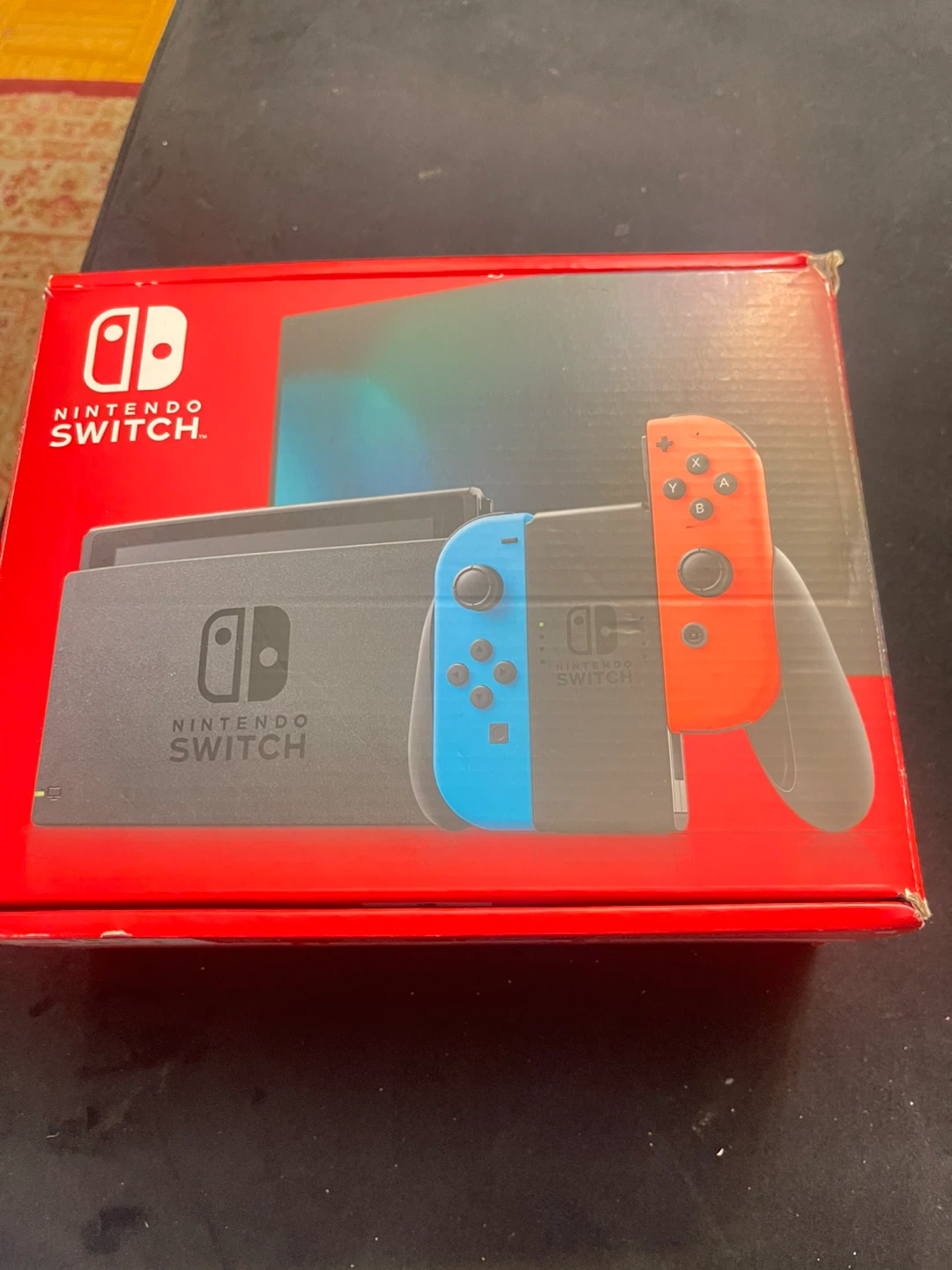 Nintendo Switch Console with Red and Blue Joy-Cons