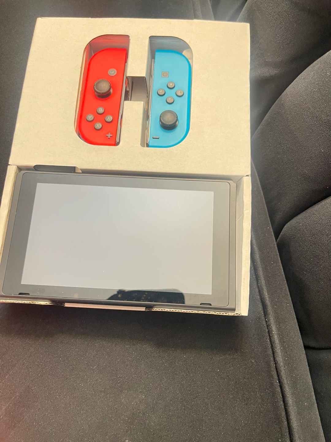 Nintendo Switch Console with Red and Blue Joy-Cons - photo 5
