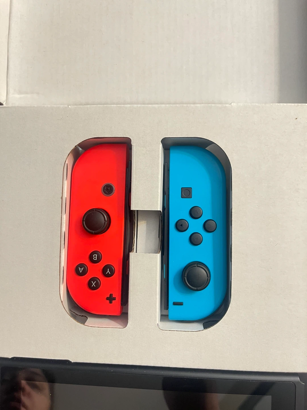 Nintendo Switch Console with Red and Blue Joy-Cons - photo 3