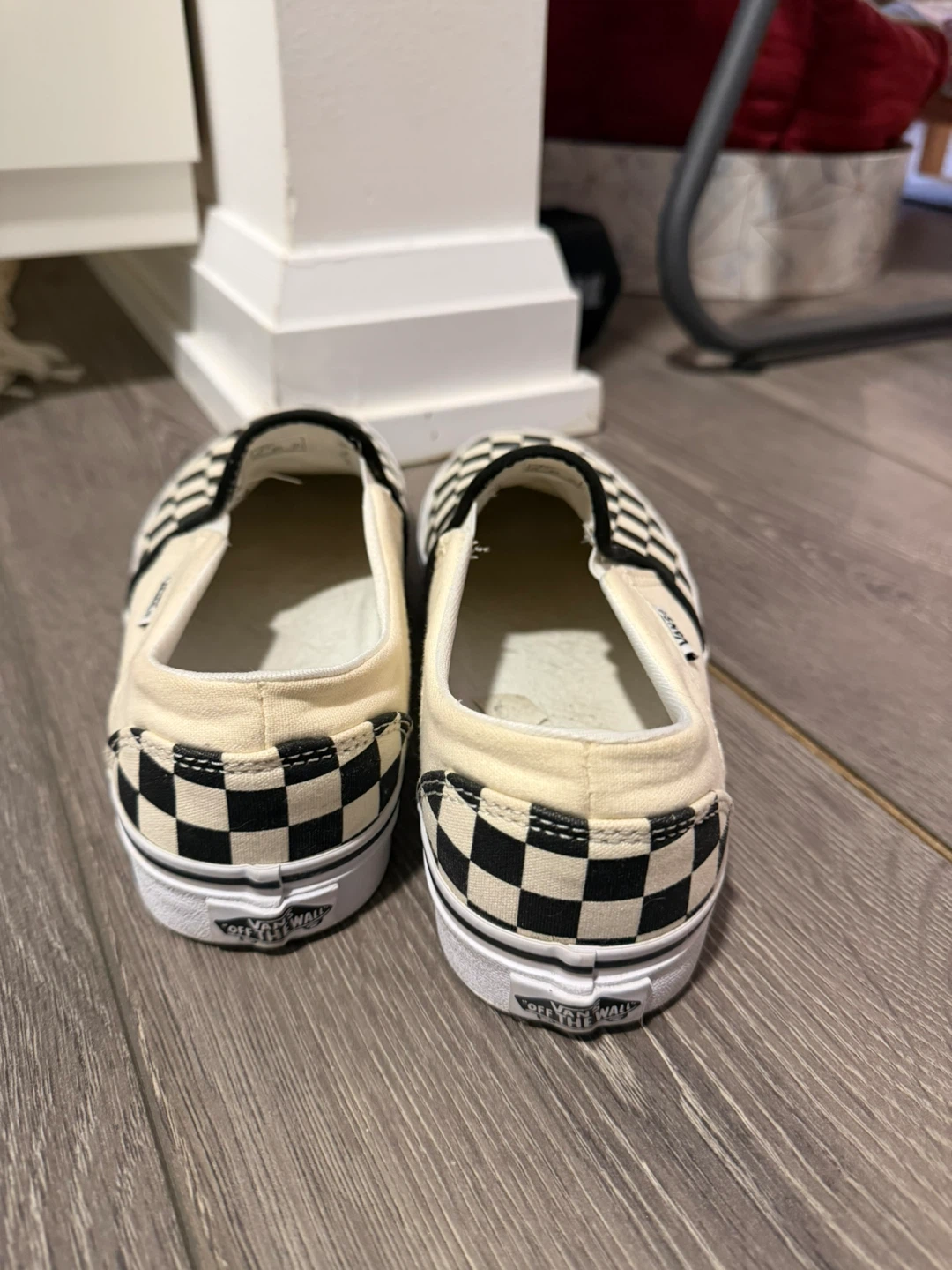 Vans Checkerboard Slip-On Shoes Size 8 Women - photo 2