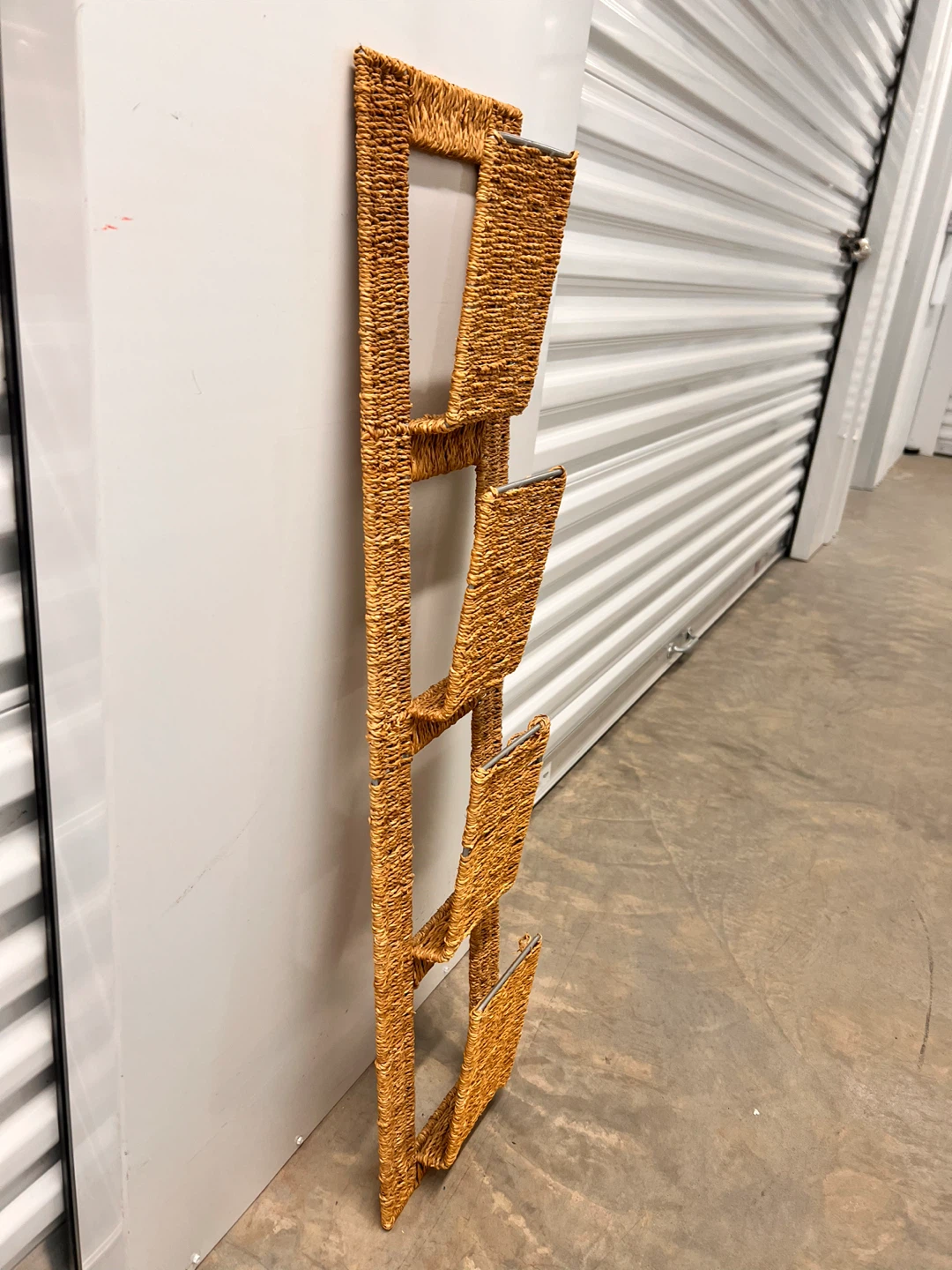 Woven Wall Organizer with 4 Pockets - photo 2