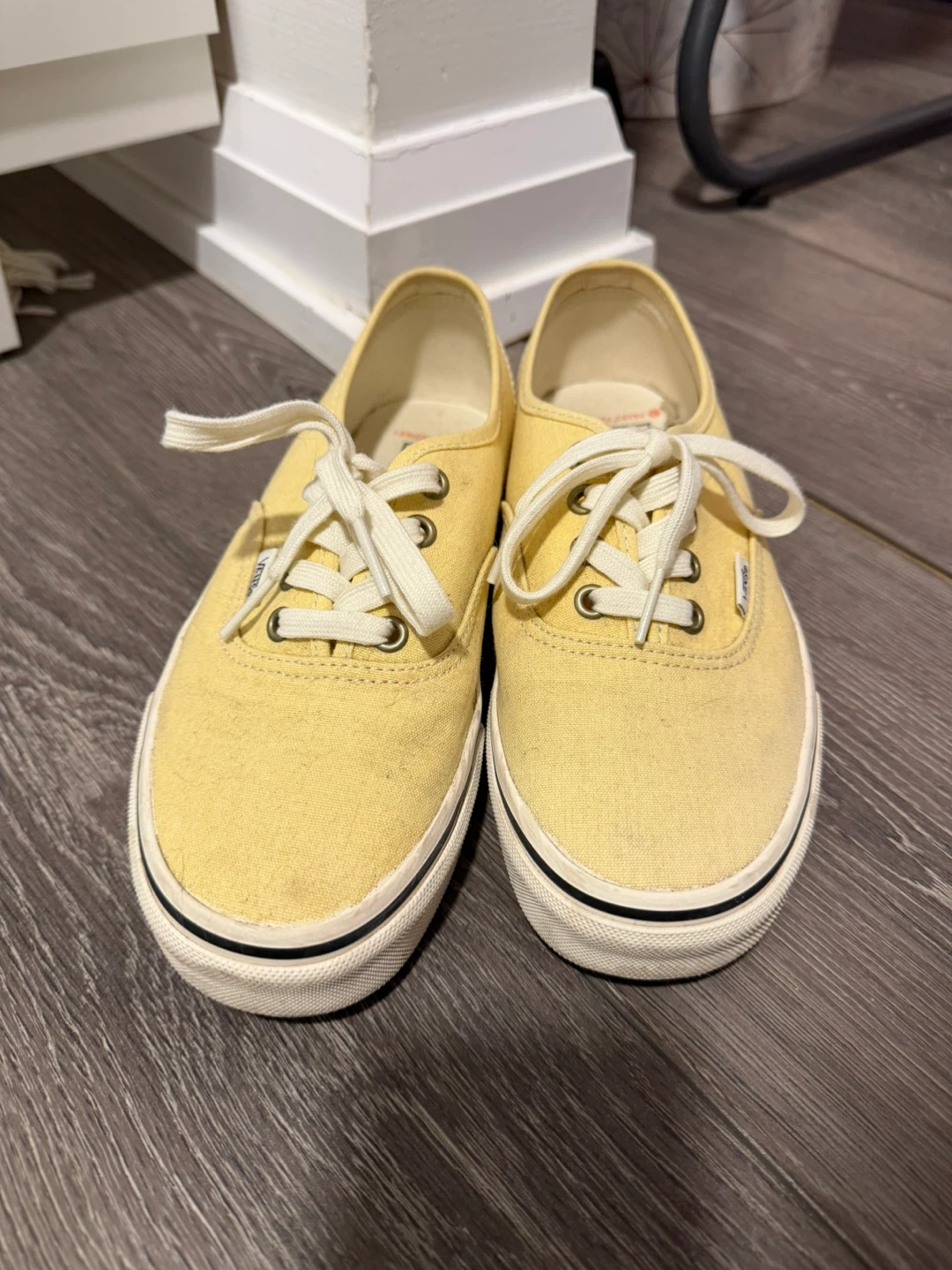 Vans Yellow "Wild & Free" Size 7.5 Women’s Canvas Sneakers - photo 4