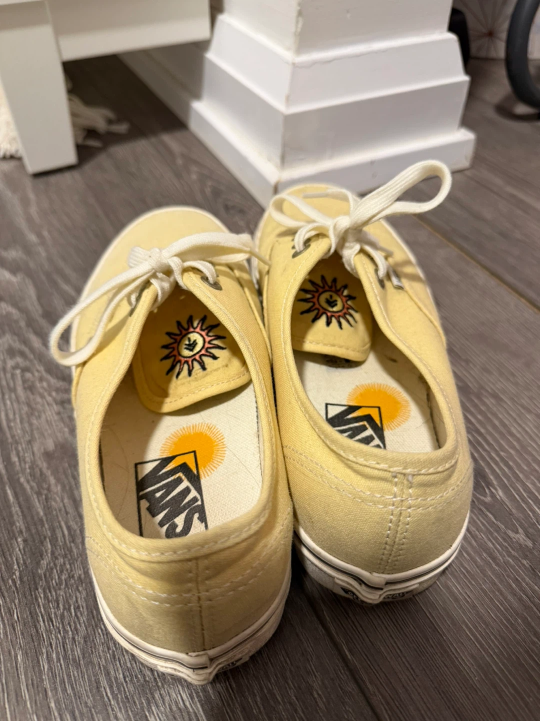 Vans Yellow "Wild & Free" Size 7.5 Women’s Canvas Sneakers - photo 3
