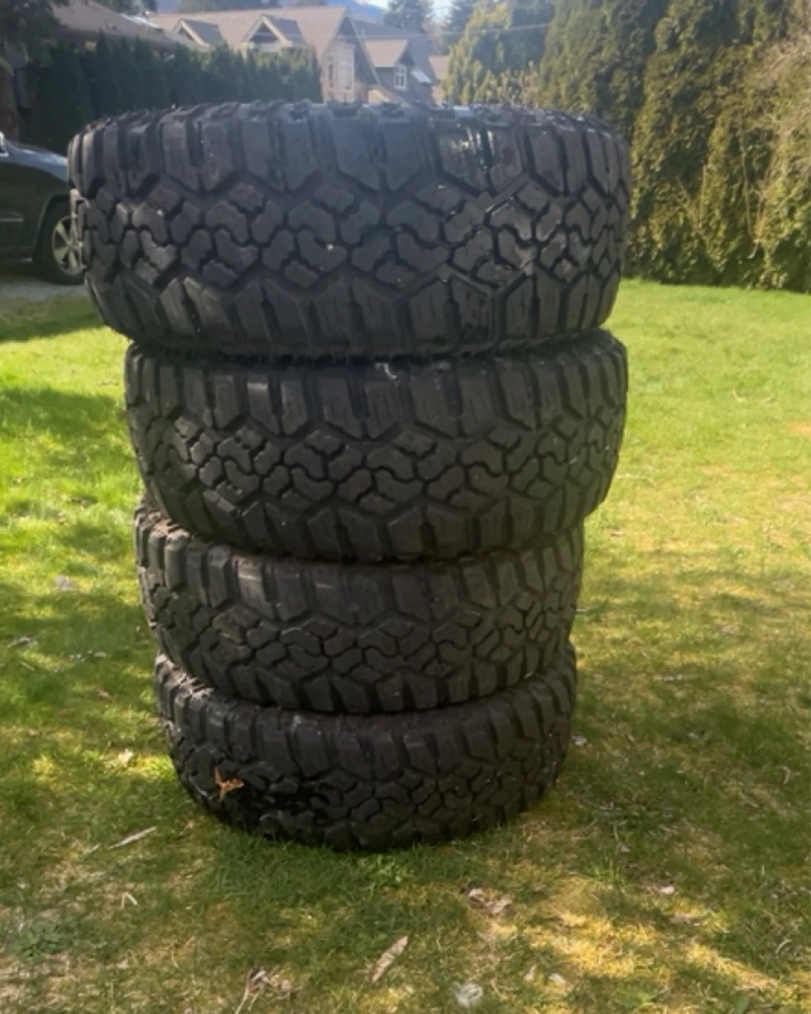 Set of 4 Centennial Trail Hog A/T tires - photo 4