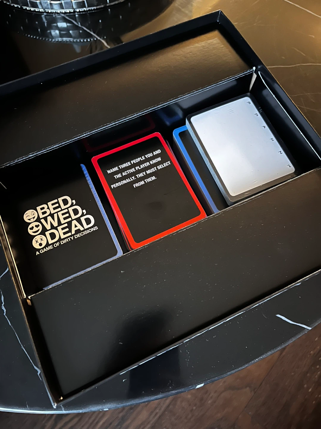 Bed, Wed, Dead Card Game - photo 2