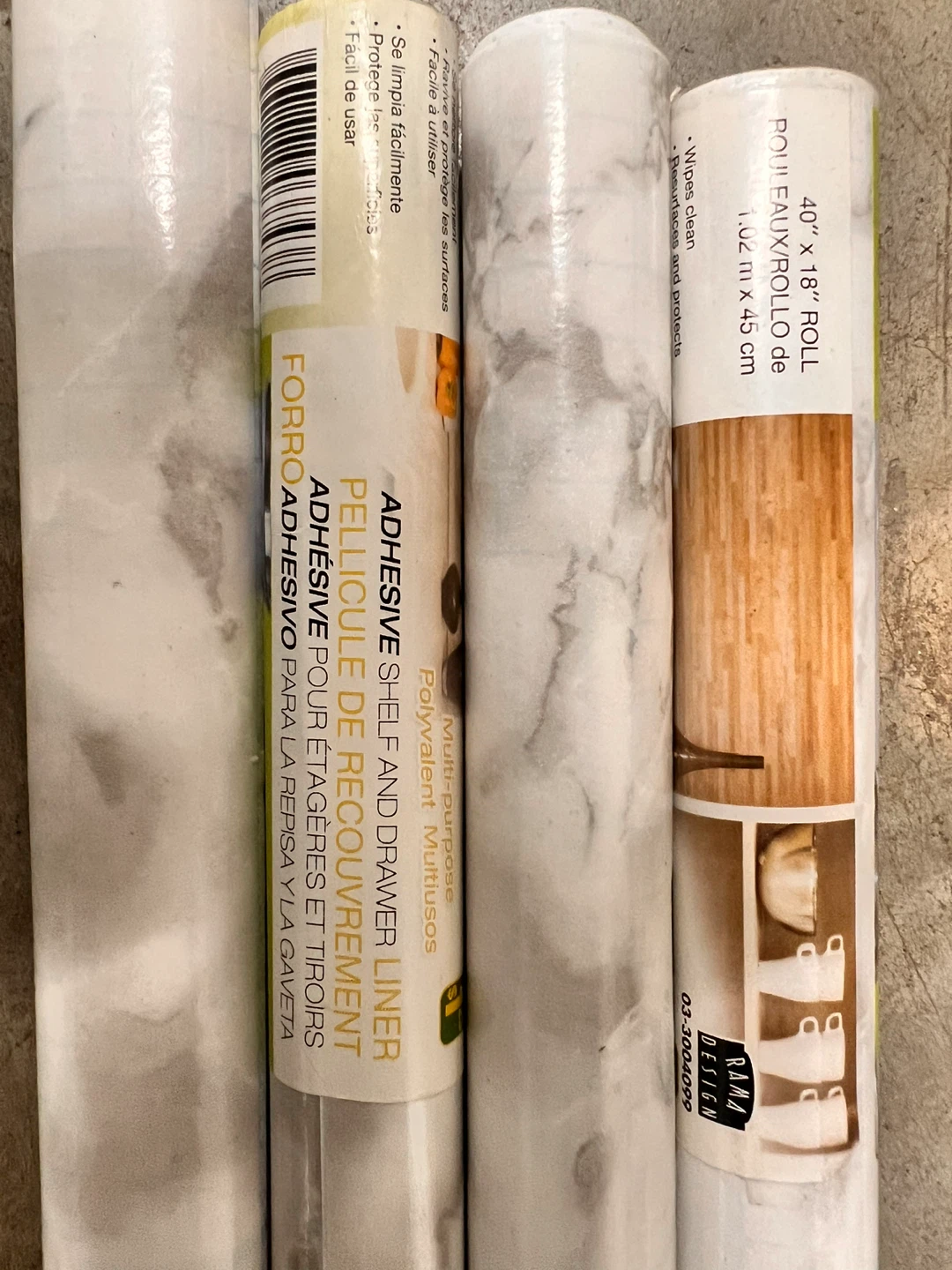 4 Rolls Marble Shelf and Drawer Liner - photo 2