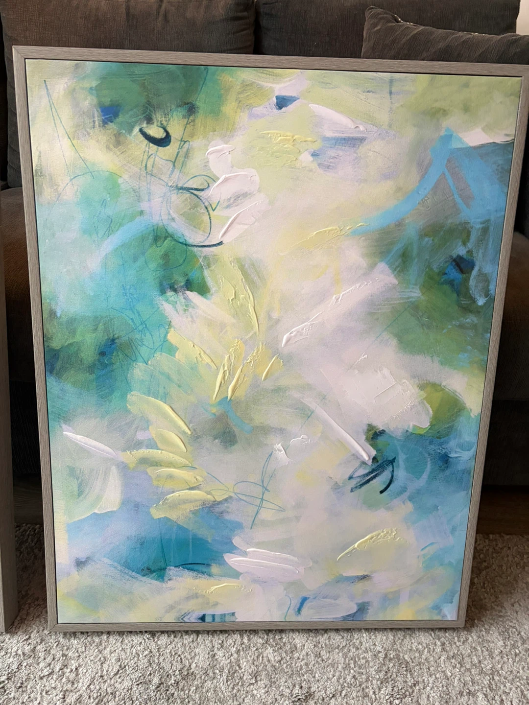 Set of 2 Abstract Art Prints - photo 2