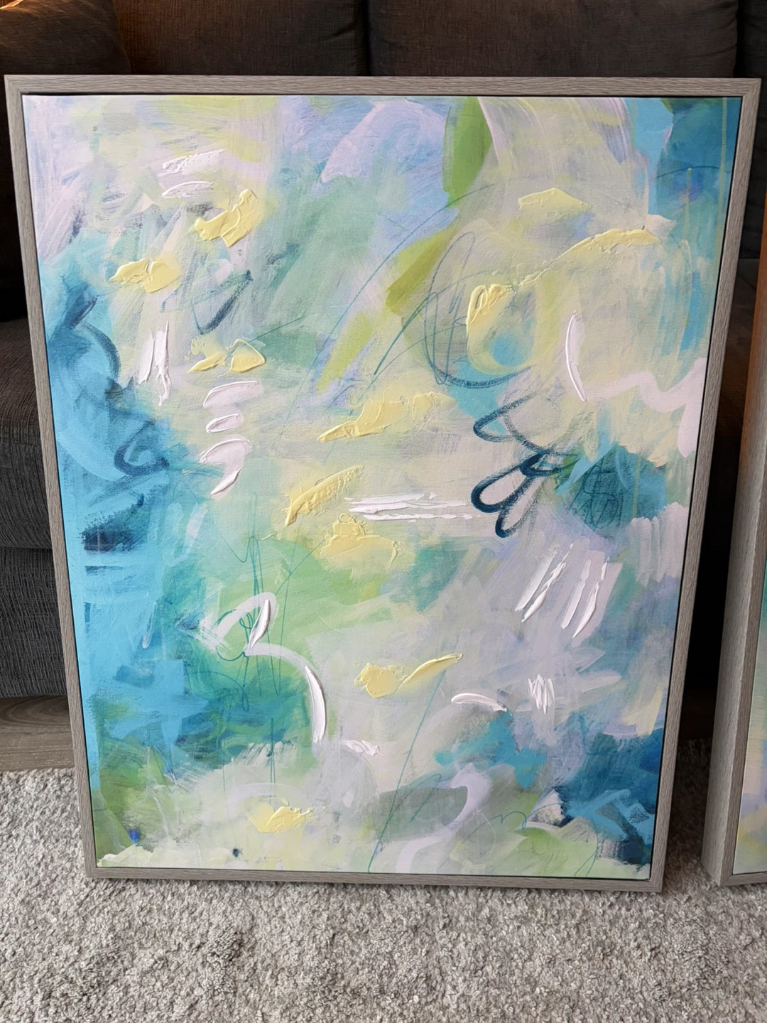 Set of 2 Abstract Art Prints - photo 3