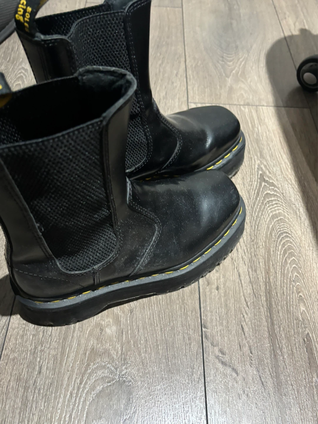 Dr. Martens Black Leather Chelsea Boots