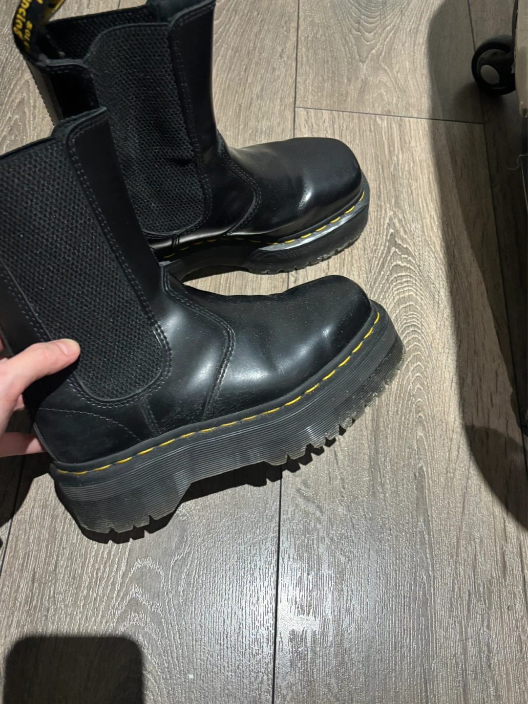 Dr. Martens Black Leather Chelsea Boots - photo 2