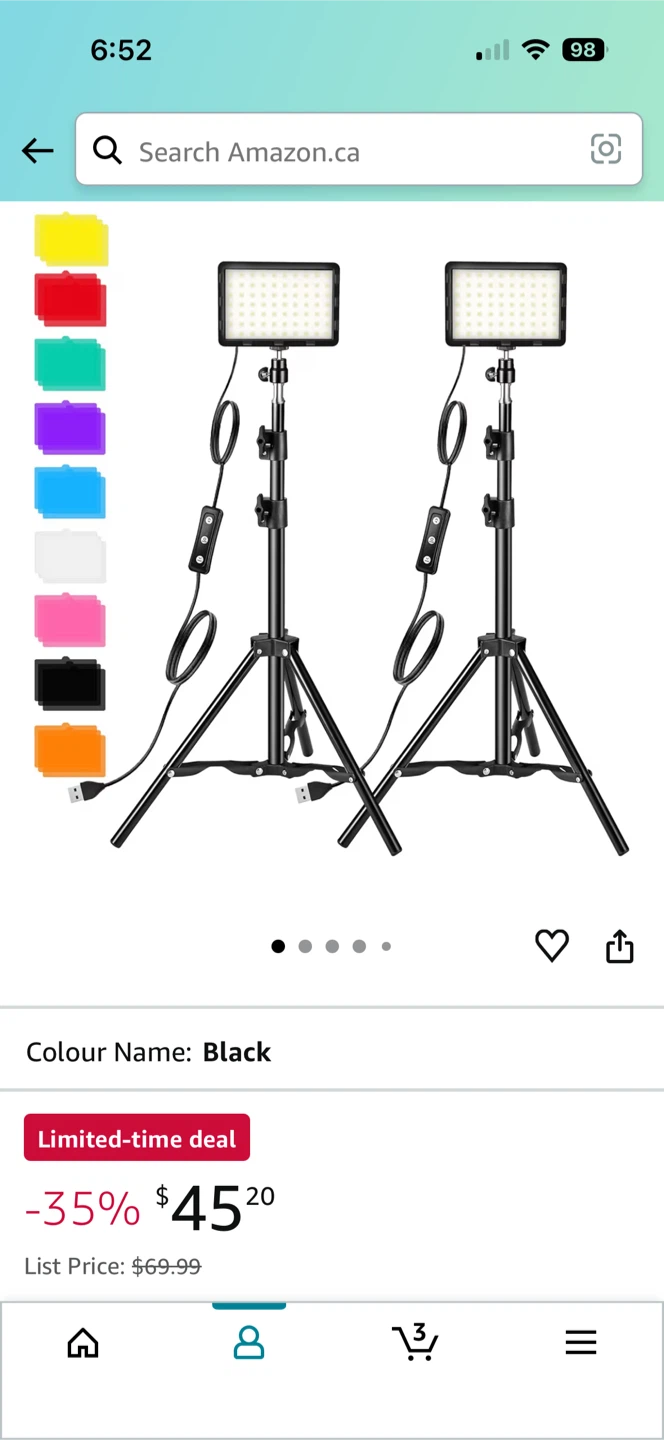 ALTSON Photography Video Lighting tripods - 2 Pack - photo 2