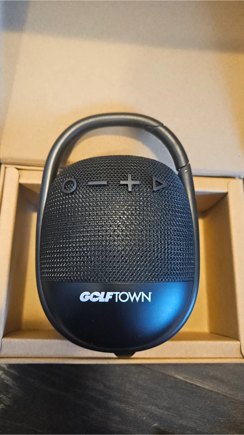 Golf Town Fabric Clip Waterproof Bluetooth Speaker - photo 2