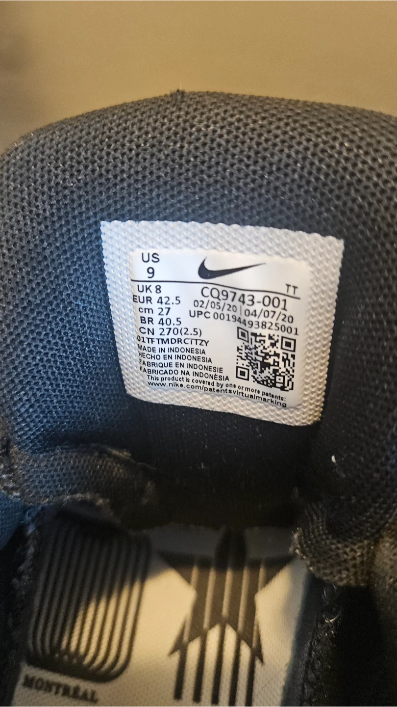 Nike Air Max 95 "Worldwide Pack" Black US 9 - photo 4