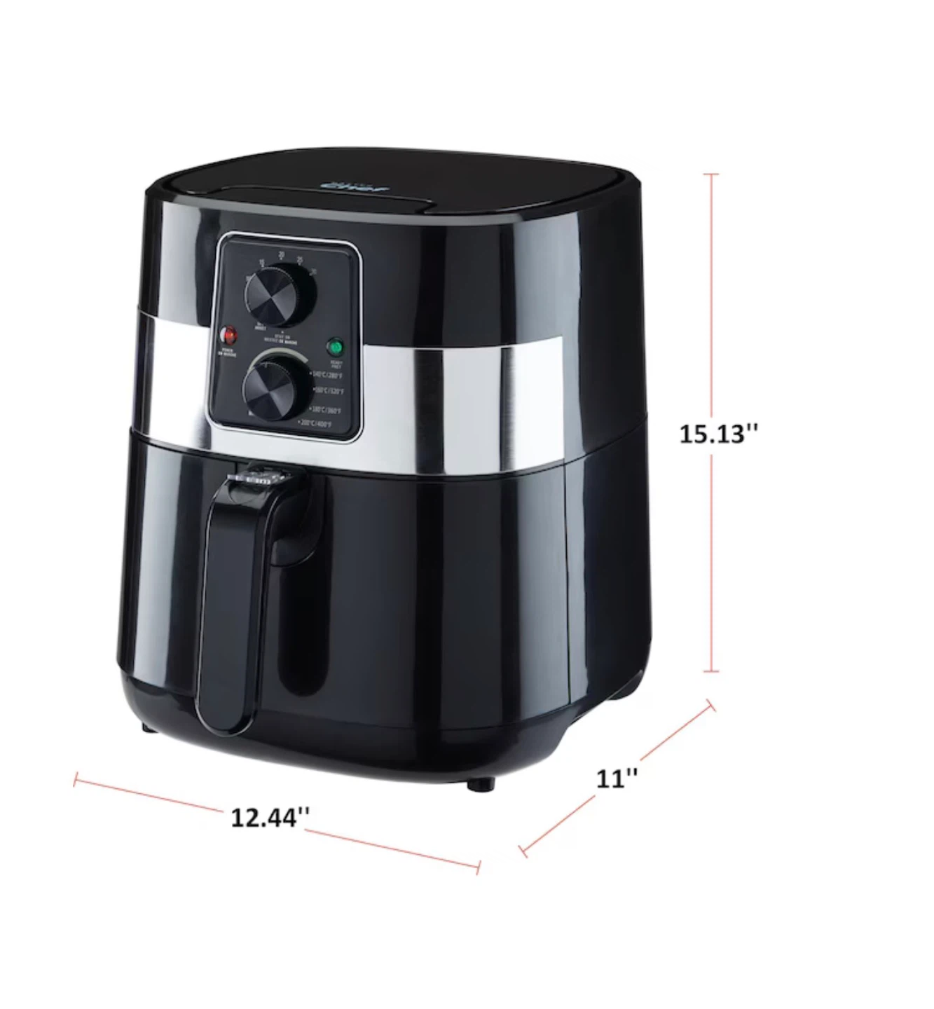 MASTER Chef Air Fryer, Black, 3L EVERYTHING MUST GO - photo 4