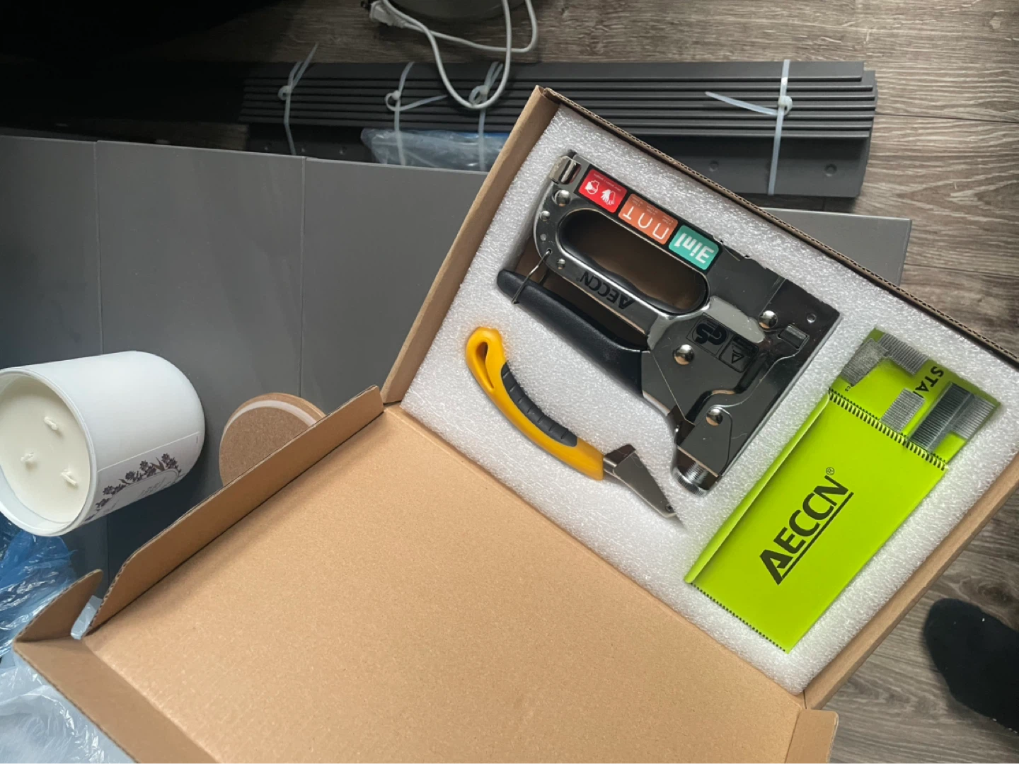 AECCN Staple Gun Tool Kit