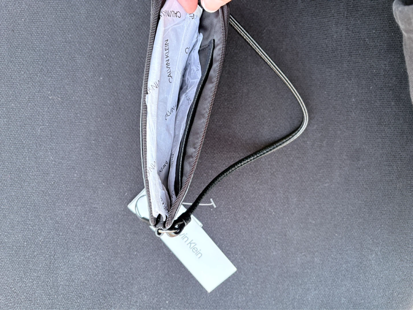 Calvin Klein Wristlet Pouch - Black - photo 2