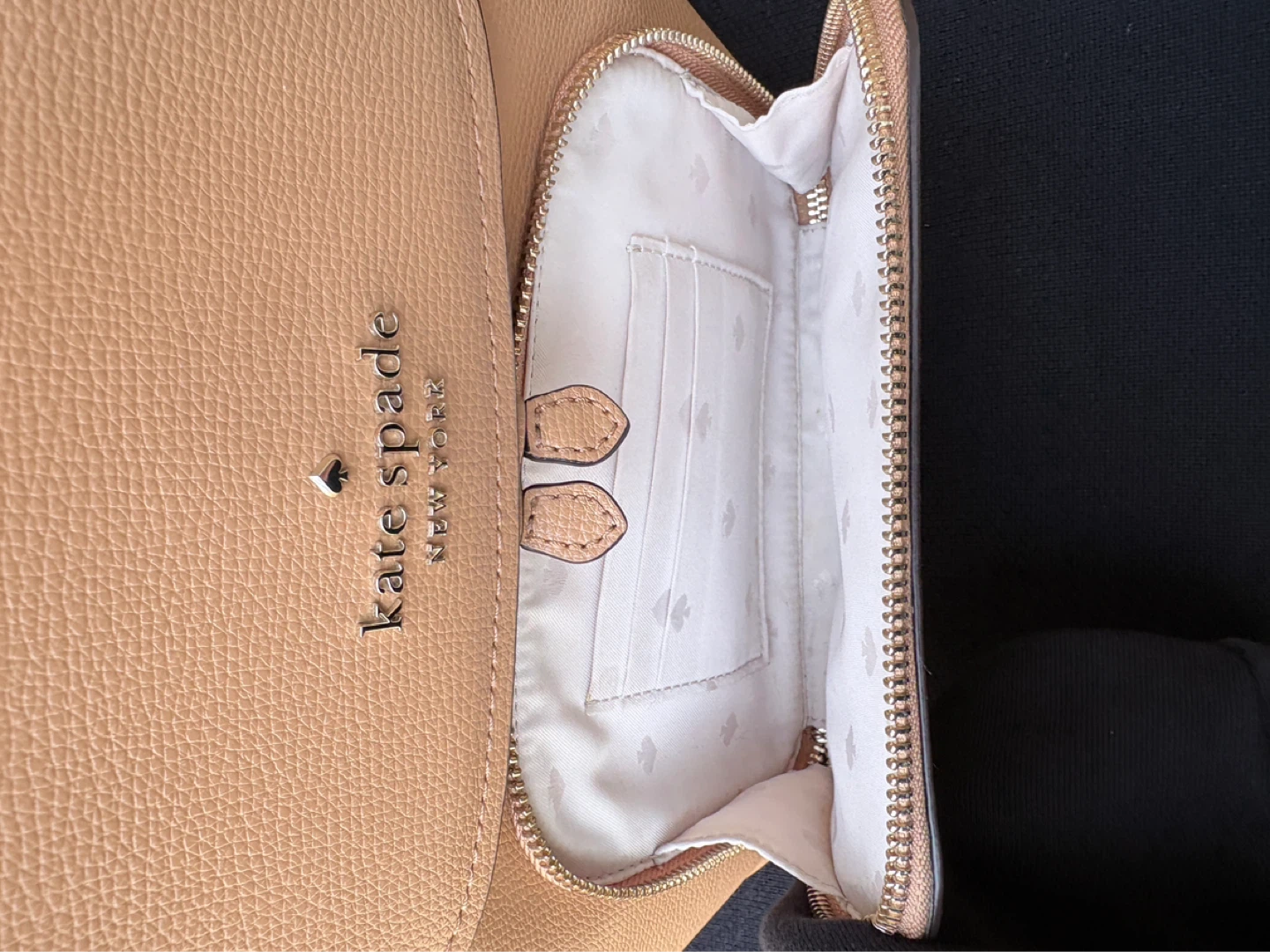 Kate Spade Backpack - Tan Pebble Leather - photo 3