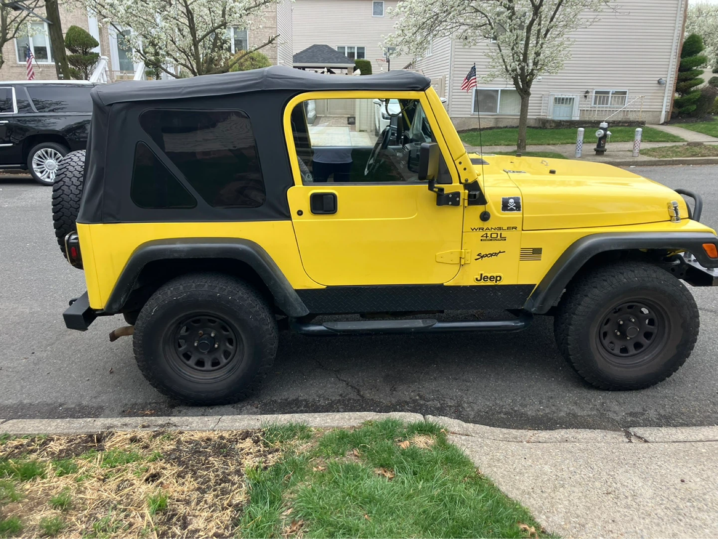 Yellow Jeep Wrangler Sport 4.0L - photo 5