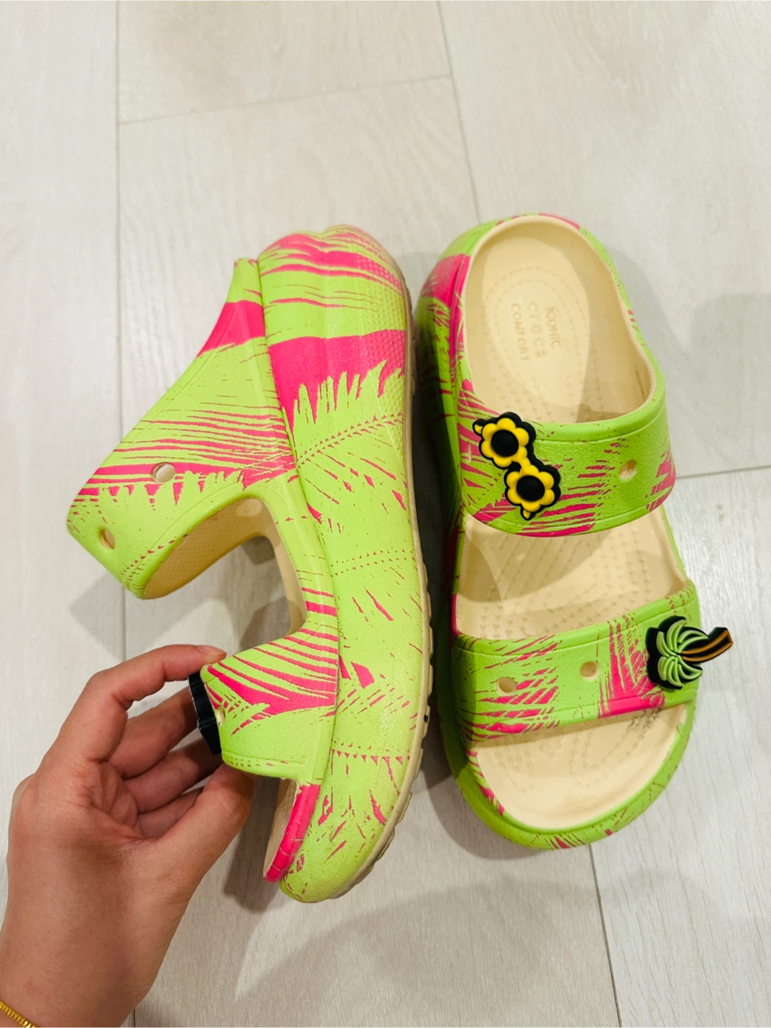 Crocs Platform Sandals with Jibbitz - photo 2