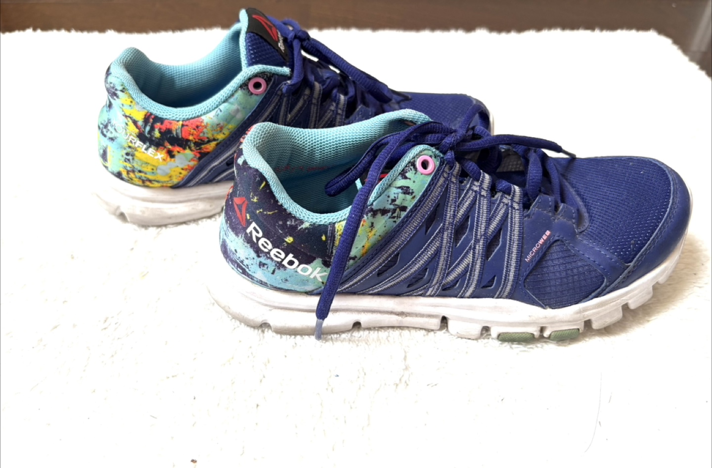 Reebok Yourflex Women's Running Shoes - Blue/Teal - Size 6 - photo 4