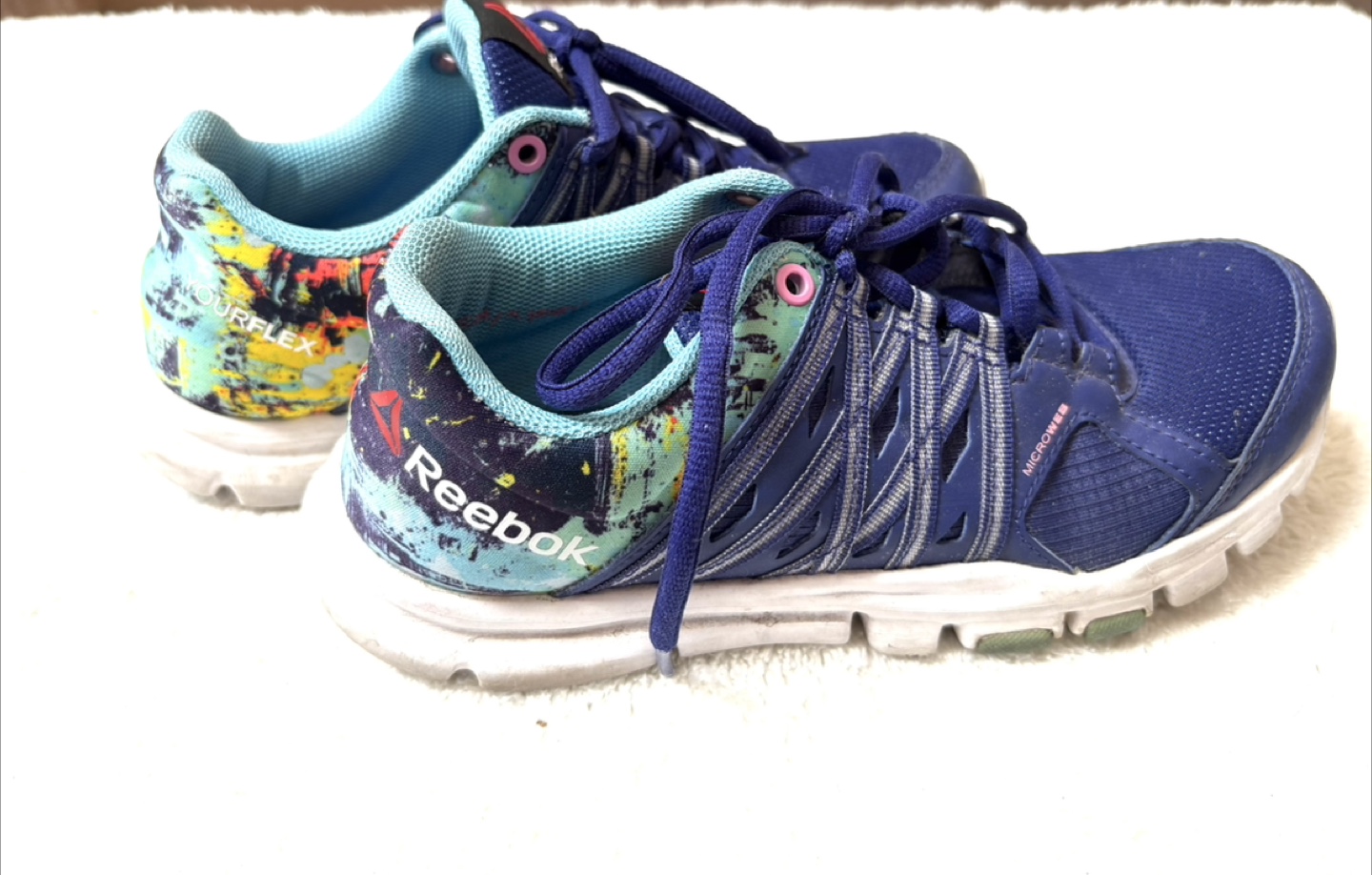 Reebok Yourflex Women's Running Shoes - Blue/Teal - Size 6 - photo 2