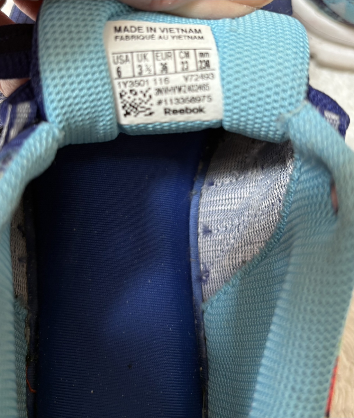 Reebok Yourflex Women's Running Shoes - Blue/Teal - Size 6 - photo 5