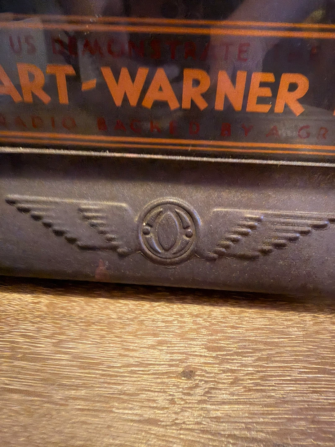 Stewart-Warner Radio Sign - photo 4
