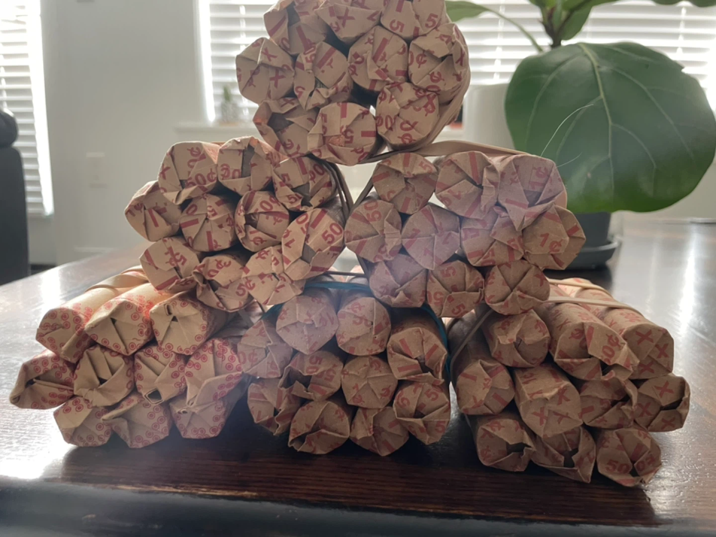 Rolls of Canadian Pennies