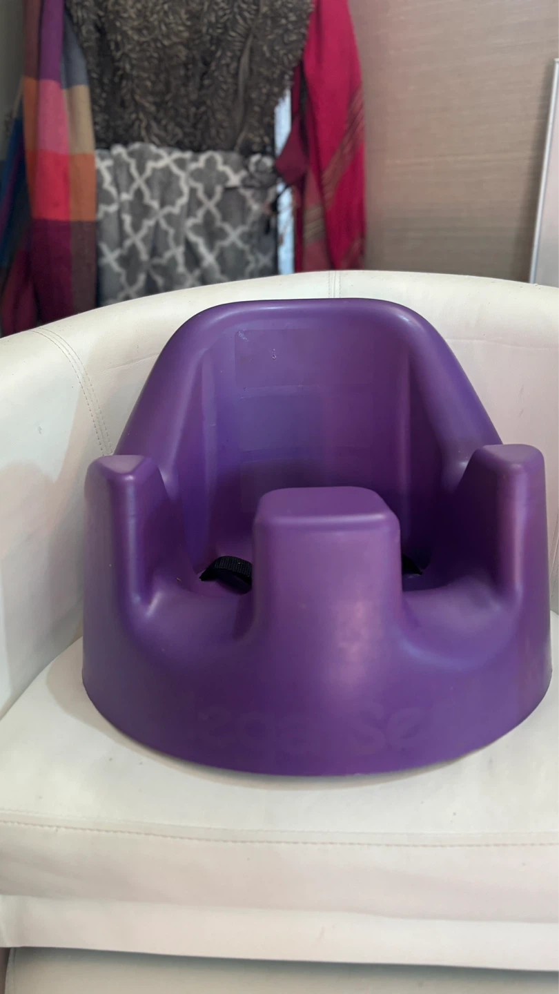 Purple Infant Booster Seat with Harness