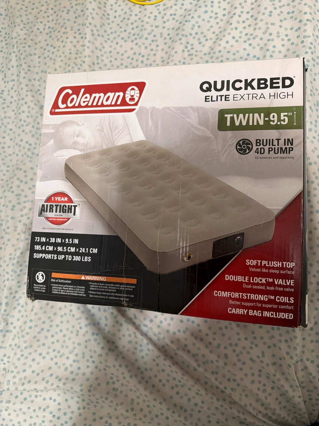 Coleman Quickbed Elite Extra High Twin Air Mattress
