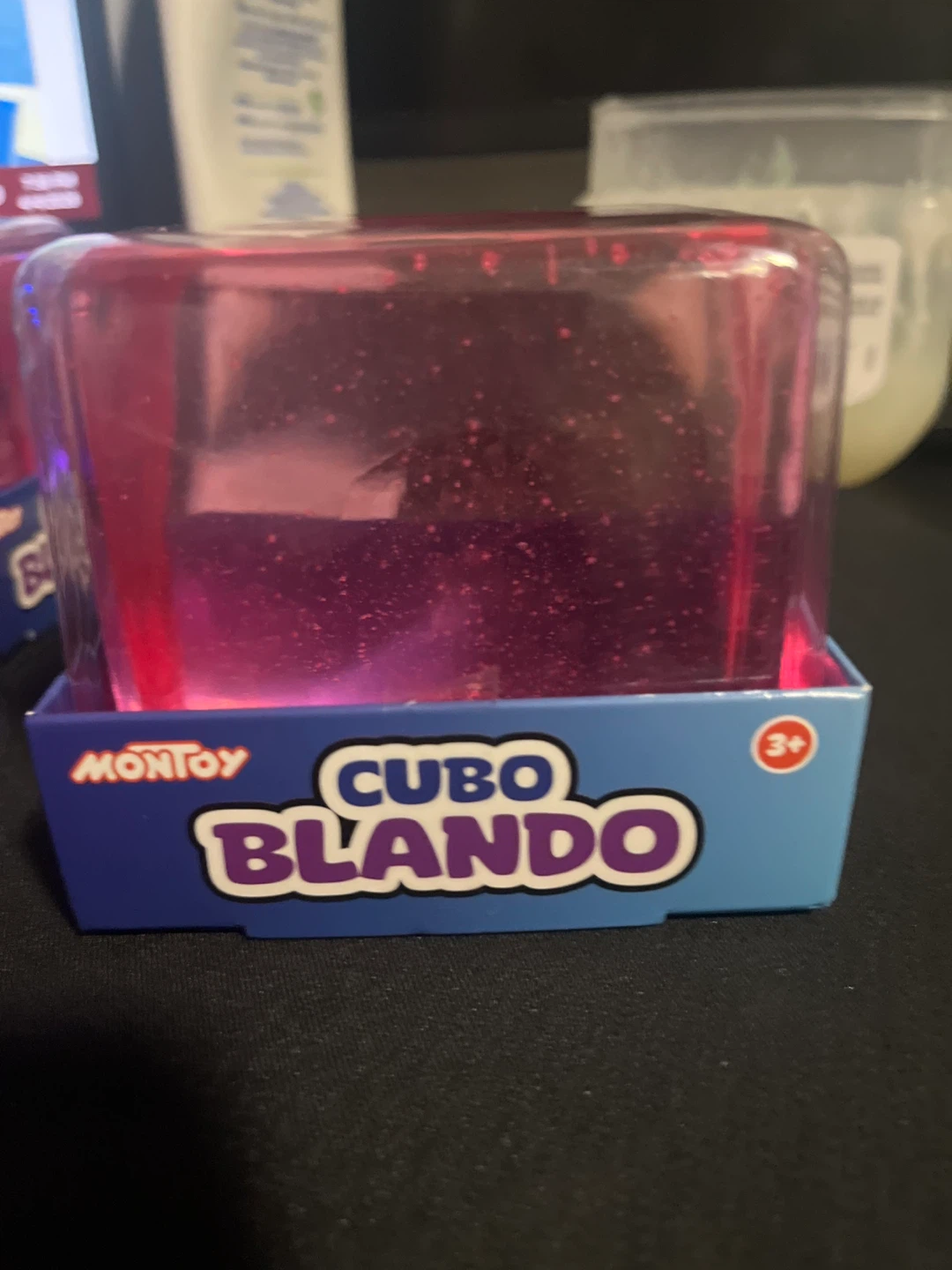 Montoy Cubo Blando Squishy Toy - Pink
